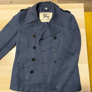 Burberry Navy Twill Jacket